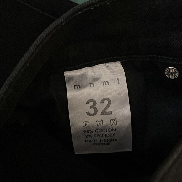 MNML M1 Distressed Denim Black - Picture 7 of 8